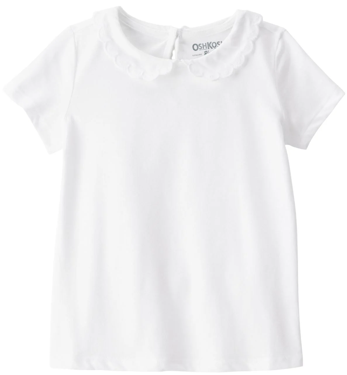 image for OshKosh Футболка с декоративным воротником White foto