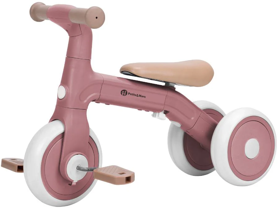 image for Bicicleta 3 in 1 Petite&Mars Bingo Dusty Rose foto