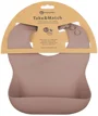 Baveta moale din silicon Petite&Mars Take&Match Velvet Latte foto