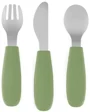 Set tacamuri din otel inoxidabil Petite&Mars Take&Match Sweet Pea (12+ luni) foto