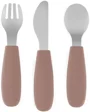 Set tacamuri din otel inoxidabil Petite&Mars Take&Match Velvet Latte (12+ luni) foto
