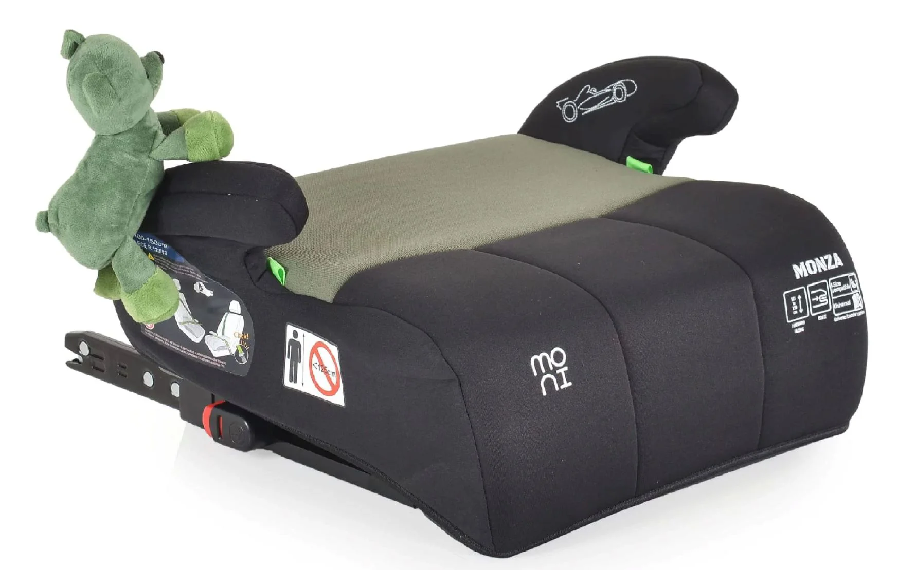 image for Inaltator auto-buster Moni Monza Isofix Verde foto