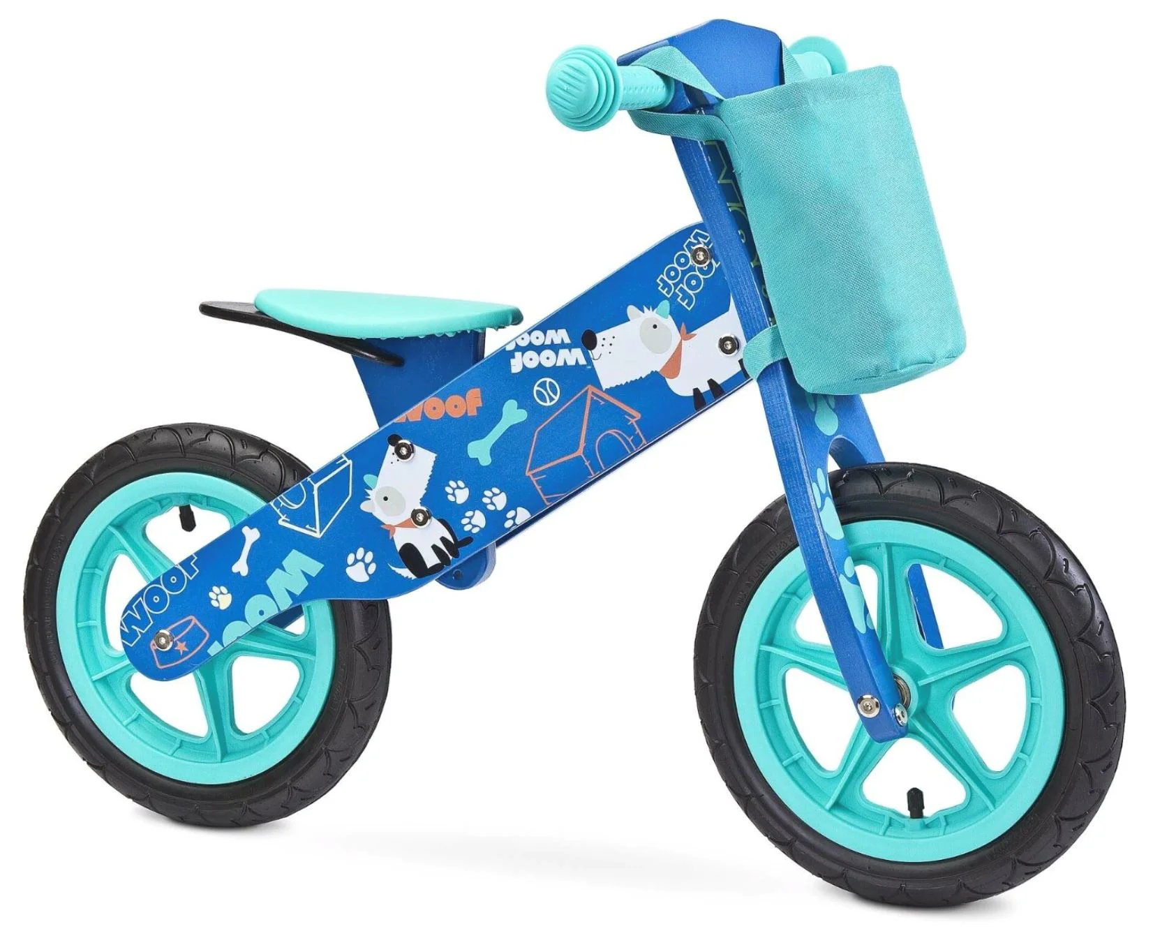 Bicicleta fara pedale Caretero Zap Albastru foto