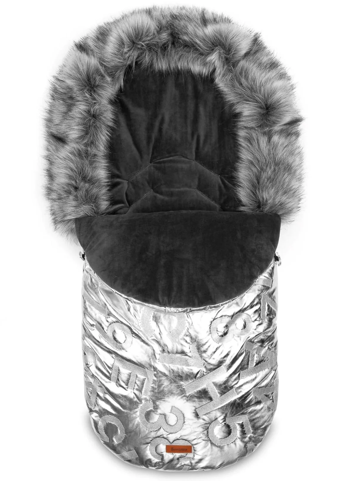 image for Husa de iarna pentru carucior Caretero Aspen Silver foto