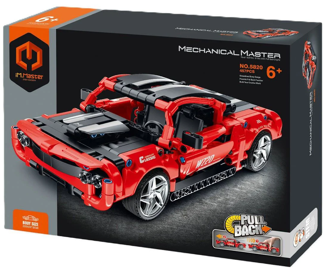 Set de constructie cu inertie iM.Master Muscle Car, 457 el. foto