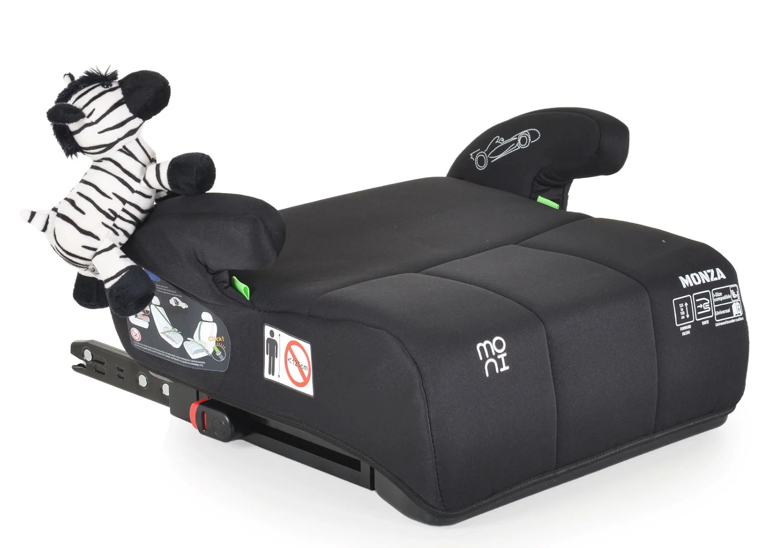 image for Inaltator auto Moni Monza isofix Negru foto