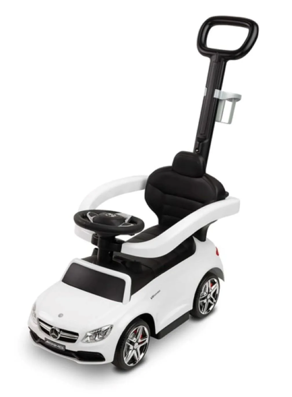 Tolocar pentru copii Caretero Mercedes AMG C63 Alb foto