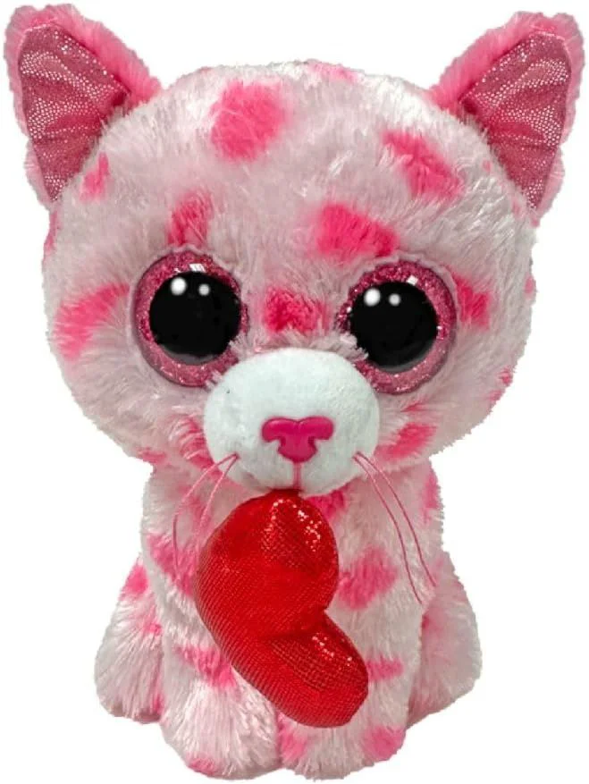 image for Jucarie de plus TY Beanie Boos Pisica Sweet, 15 cm foto