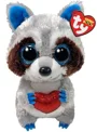 Мягкая игрушка TY Beanie Boos Енот воришка, 15 см foto