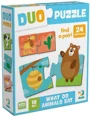 Puzzle Dodo DUO Cine ce mananca?, 24 el. foto