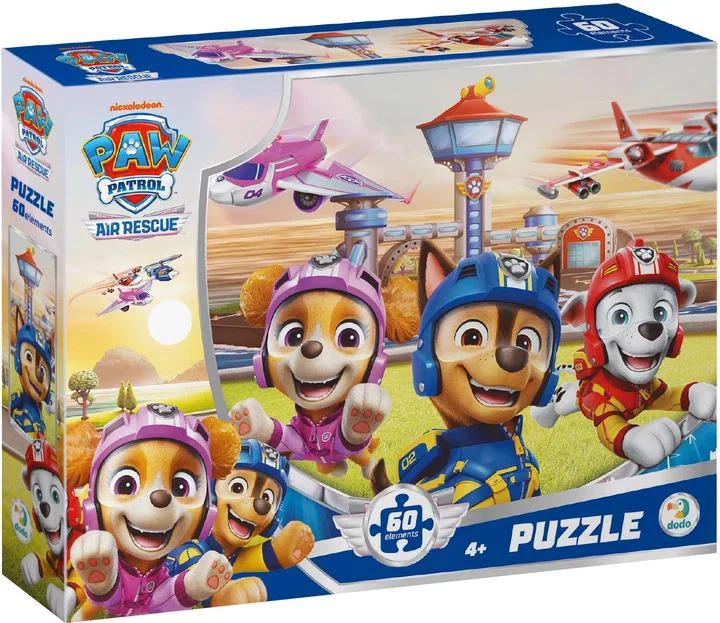Puzzle Dodo Echipajul aerian, seria Patrula catelusilor, 60 el. foto