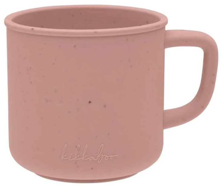 image for Силиконовая кружка с ручкой KikkaBoo Platinum Blush (6+ мес.), 200 мл foto