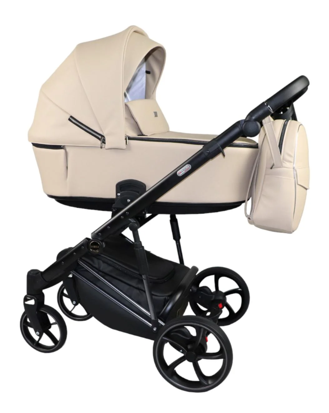 image for Carucior 3 in 1 Eucalyptus Sojan Sibex Extra Piele Bej foto