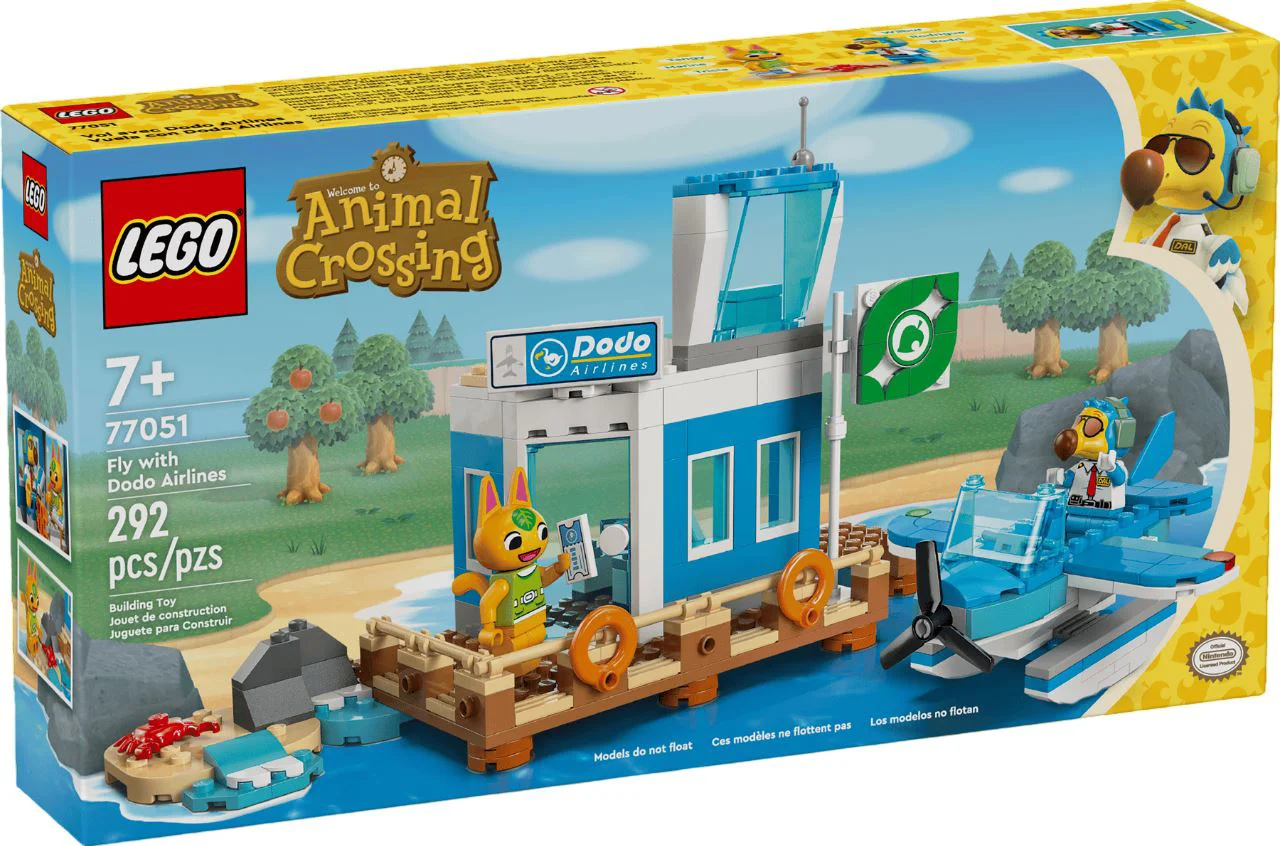 LEGO Animal Crossing - Zboara cu Dodo Airlines foto