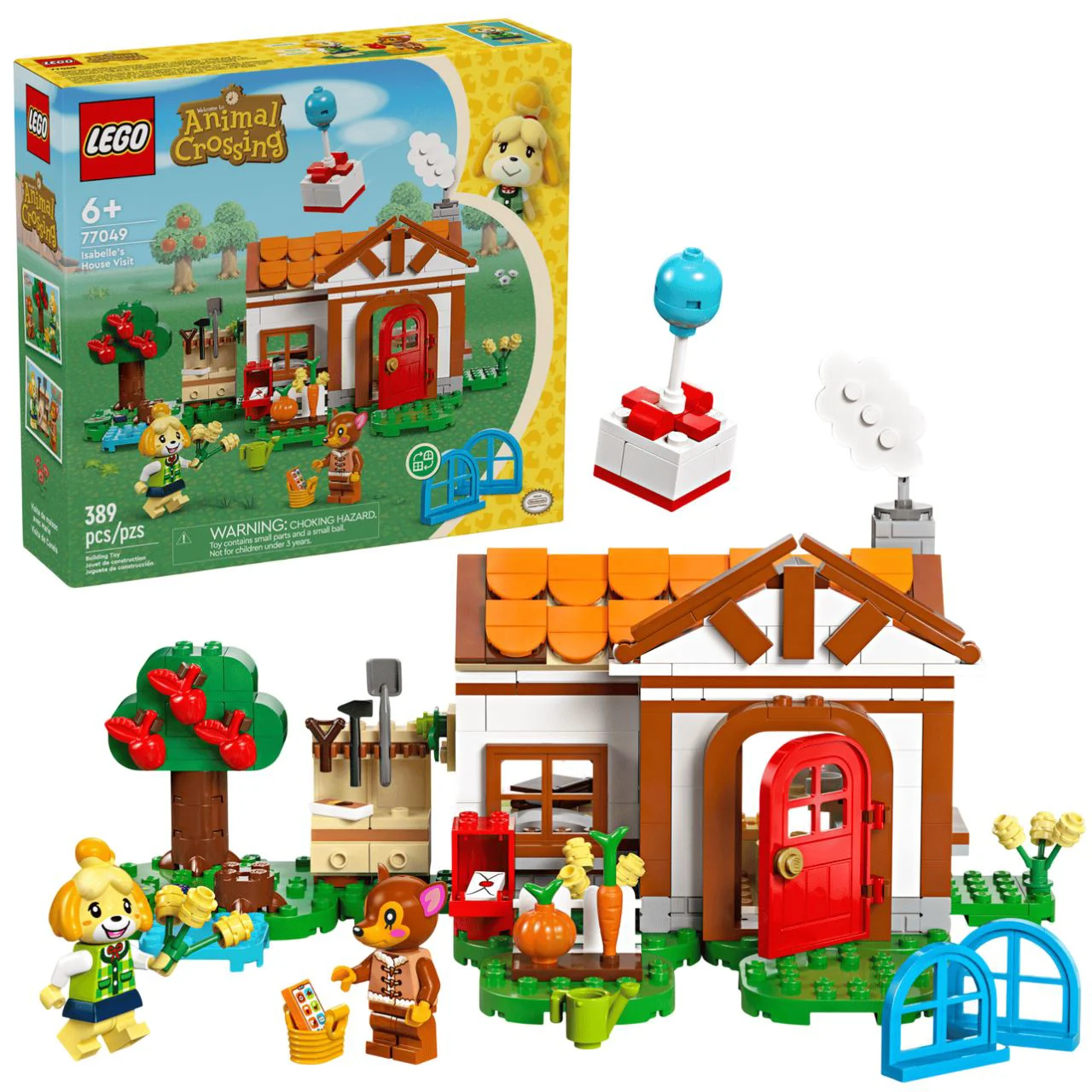LEGO Animal Crossing - Vizita la casa lui Isabelle foto