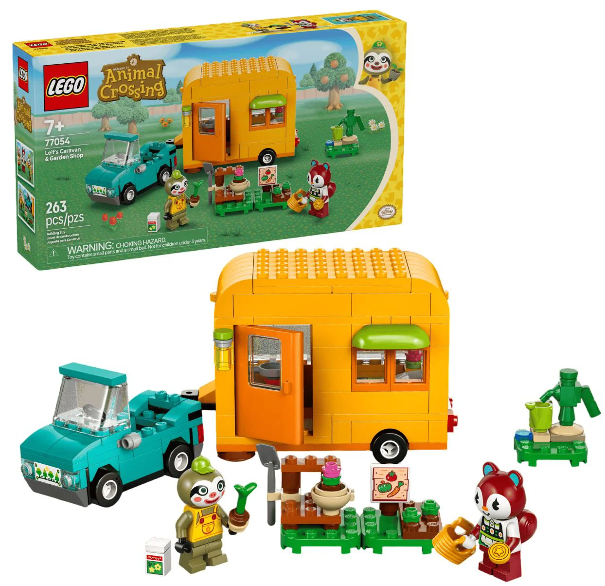 image for LEGO Animal Crossing - Caravana si magazinul de gradinarit al lui Leif foto