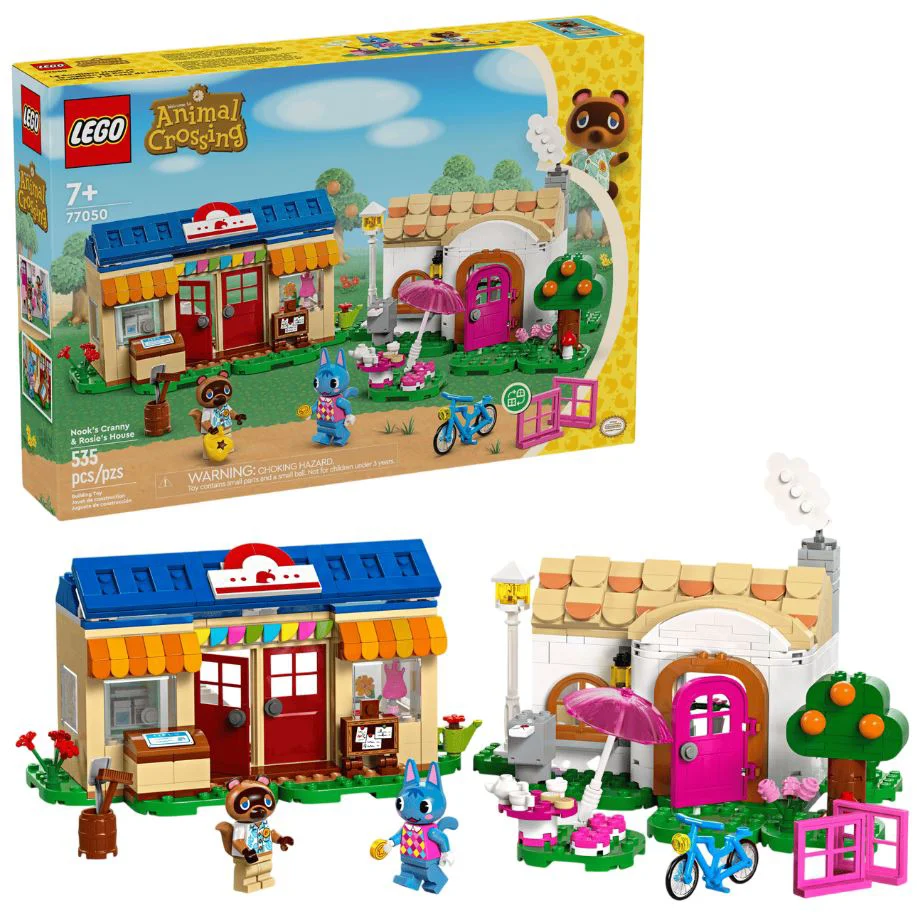 LEGO Animal Crossing - Magazinul lui Nook Cranny si casa lui Rosie foto