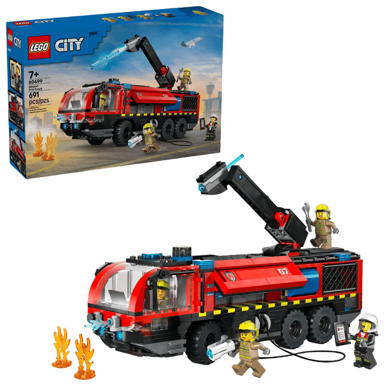 image for LEGO City - Masina de pompieri aeroportuara foto