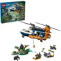 LEGO City - Вертолёт в базовом лагере исследователей джунглей foto