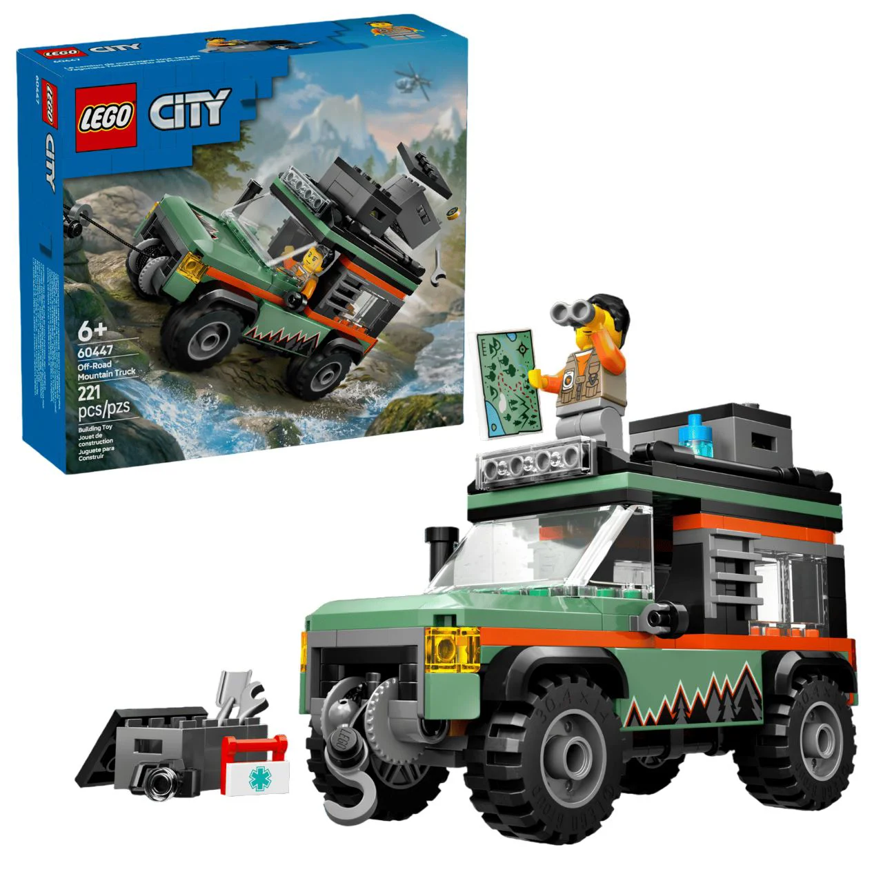 image for LEGO City - Camion Off-Road 4x4 pentru Munte foto