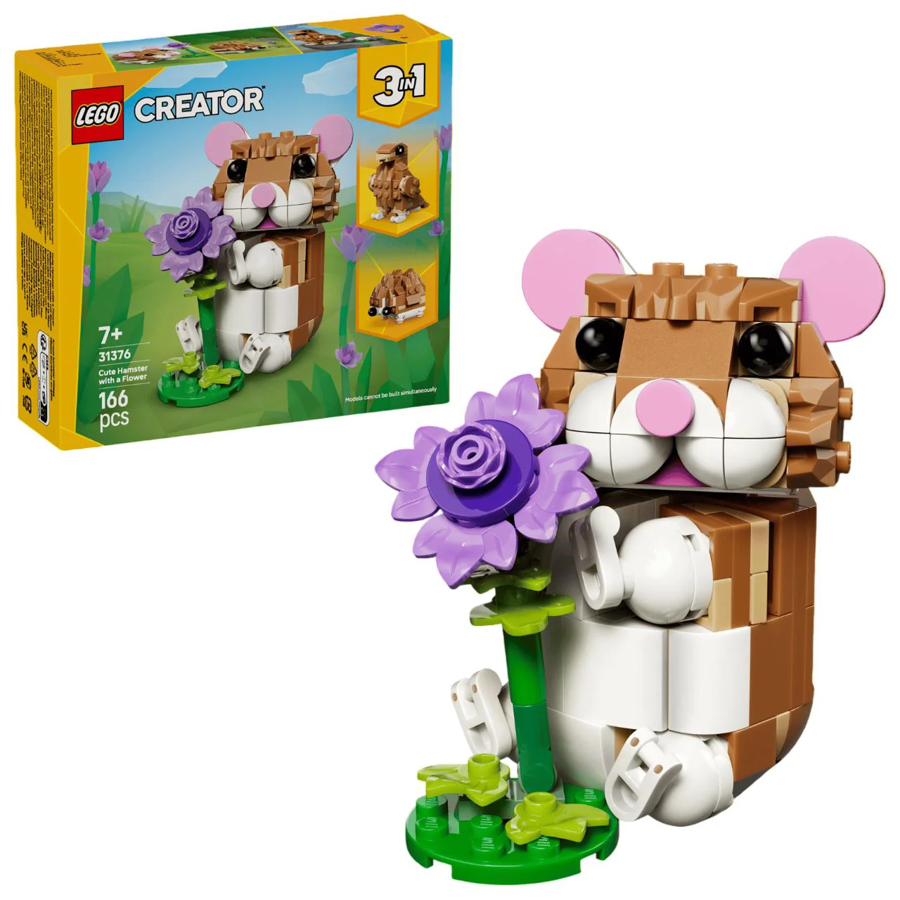 image for LEGO Creator - Милый хомяк с цветком foto