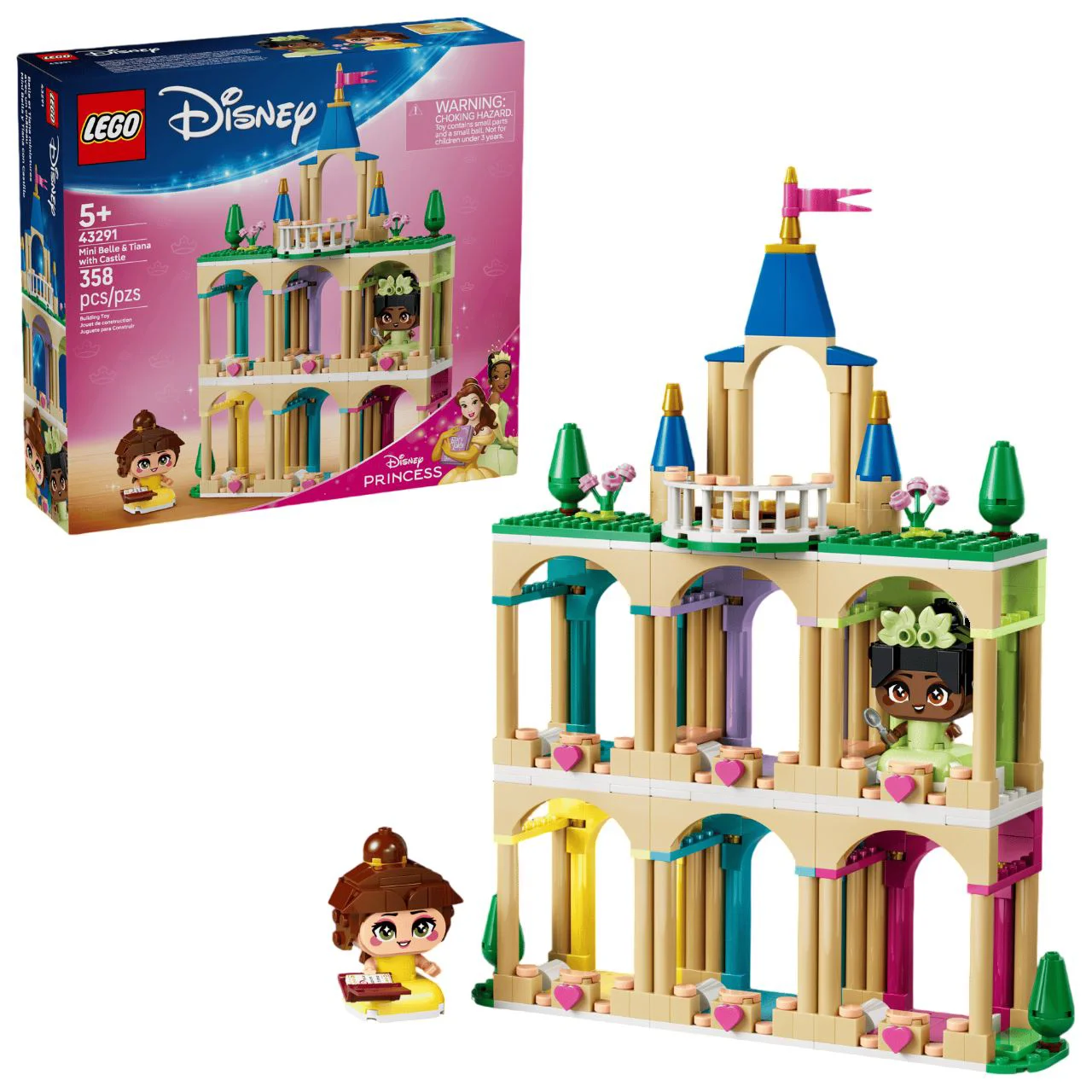 image for LEGO Disney - Mini Belle si Tiana cu Castel foto