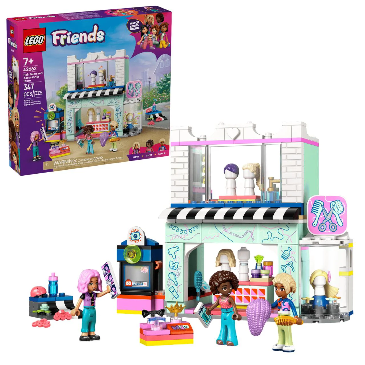 LEGO Friends - Салон красоты и магазин аксессуаров foto