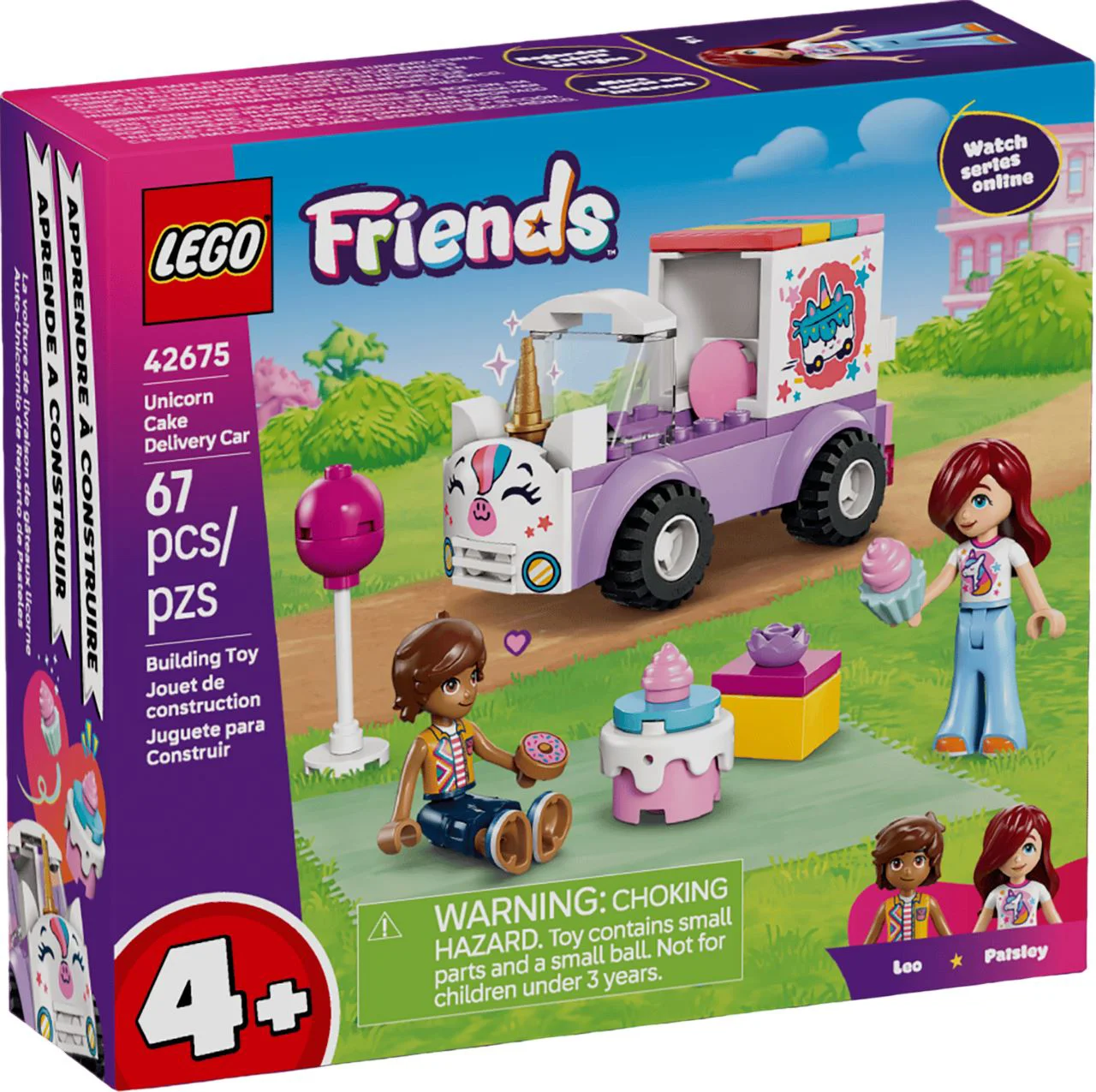 image for LEGO Friends - Masina-unicorn de Livrare Tort foto