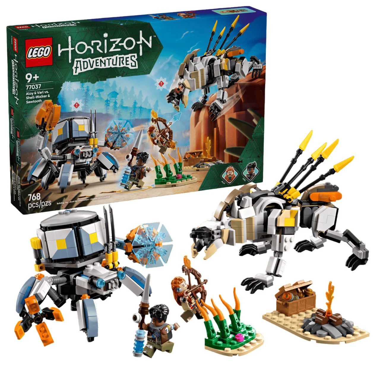 LEGO Horizon - Aloy & Varl vs. Shell-Walker & Sawtooth foto