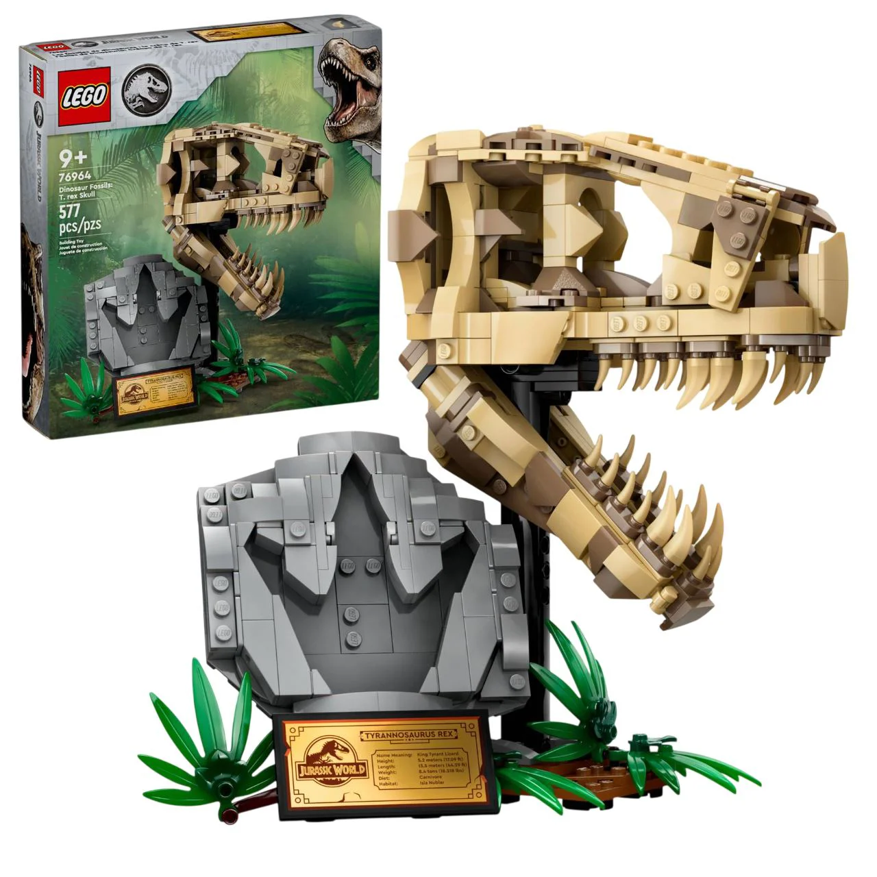 image for LEGO Jurassic World - Craniu de T-Rex foto