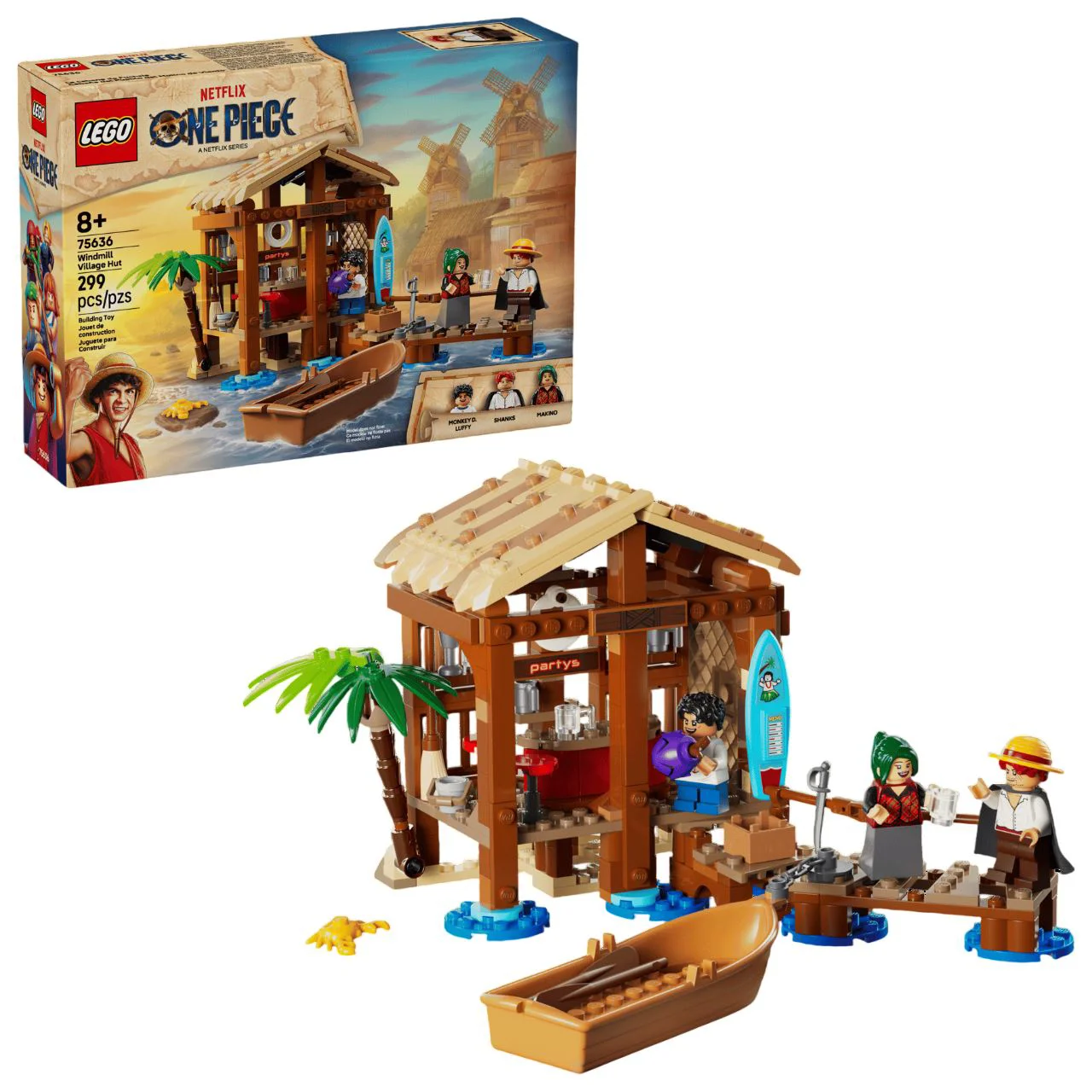 LEGO One Piece - Хижина в деревне Ветряная Мельница foto