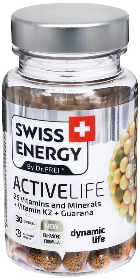 image for Capsule Swiss Energy Activelife, 30 buc. foto