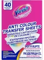 Servetele anti-transfer de culoare Vanish, 40 buc. foto