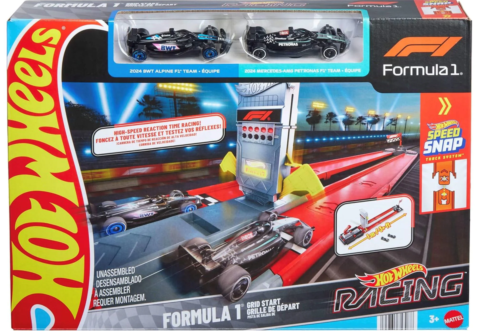 image for Игровой набор Hot Wheels Гоночная трасса F1 foto