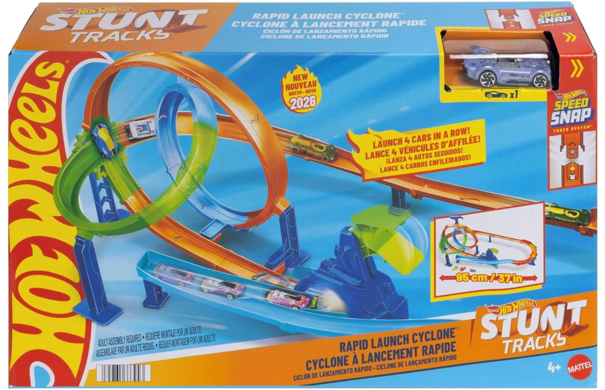 image for Set de joaca Hot Wheels Rapid Launch Cyclone foto