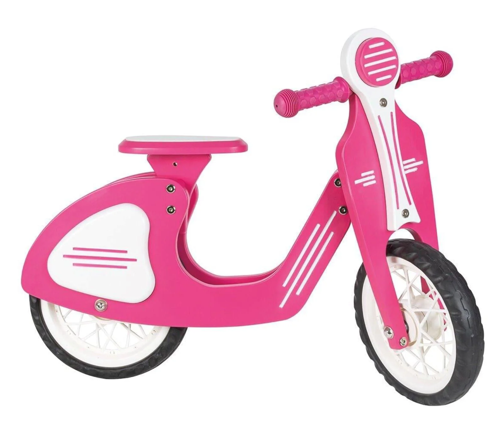 image for Bicicleta fara pedale Pilsan Retro Roz foto