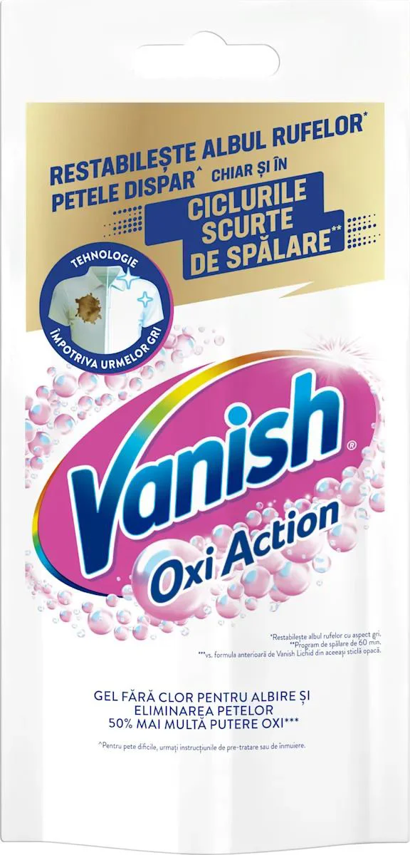 image for Средство для выведения пятен Vanish Oxi Action White, 100 мл foto