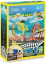 3D пазл CubicFun Гоночная трасса с 2 машинками foto