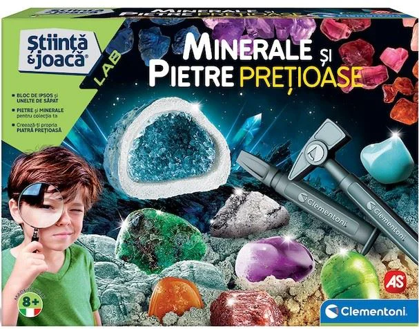 image for Игровой набор Clementoni Science&Play Минералы и драгоценные камни foto