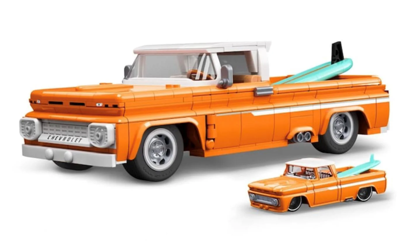image for Set de constructie Hot Wheels Pickup Chevy, 1:16 foto