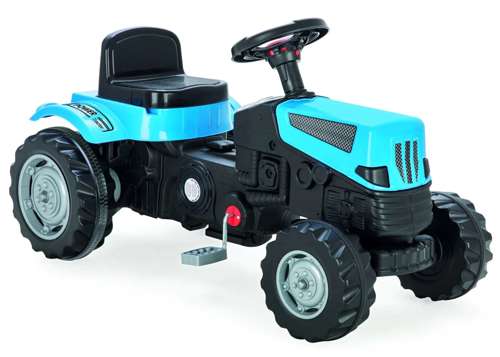image for Masina cu pedale Pilsan Tractor Albastru, 51 cm foto