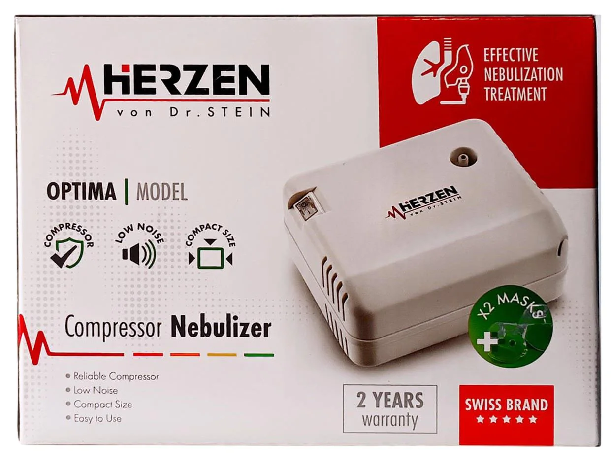 image for Ингалятор компрессорный Herzen Optima foto