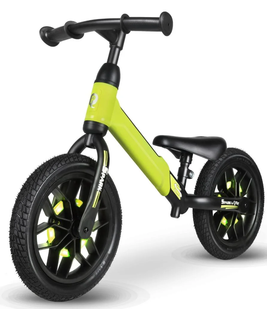 image for Bicicleta fara pedale Qplay Spark Green foto