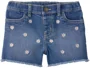 OshKosh Джинсовые шорты с вышивкой Daisy Dark Wash foto