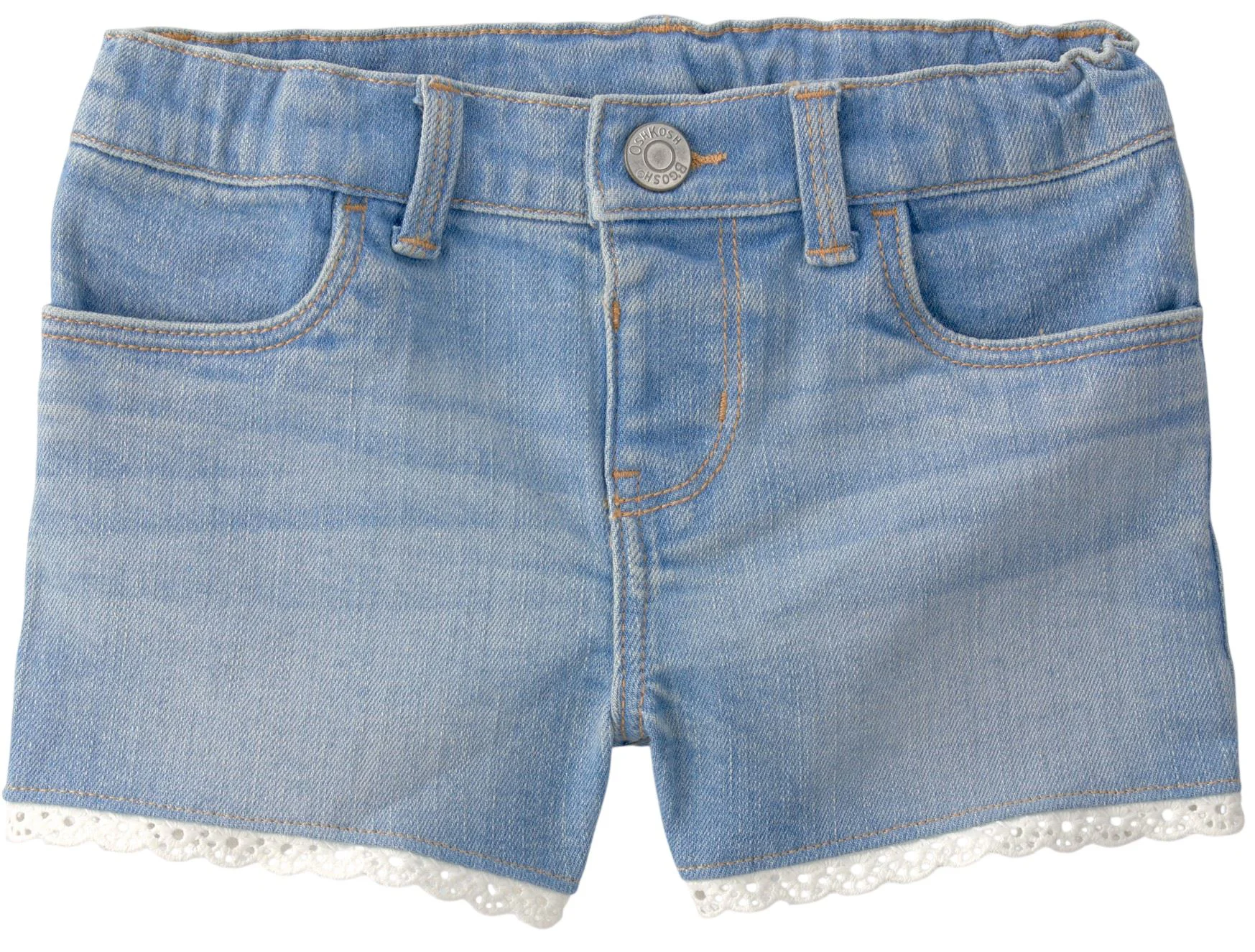 image for OshKosh Джинсовые шорты с вышивкой Eyelet Trim foto