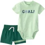 Carter's Set 2 piese Soccer Goal - body si pantaloni scurti foto