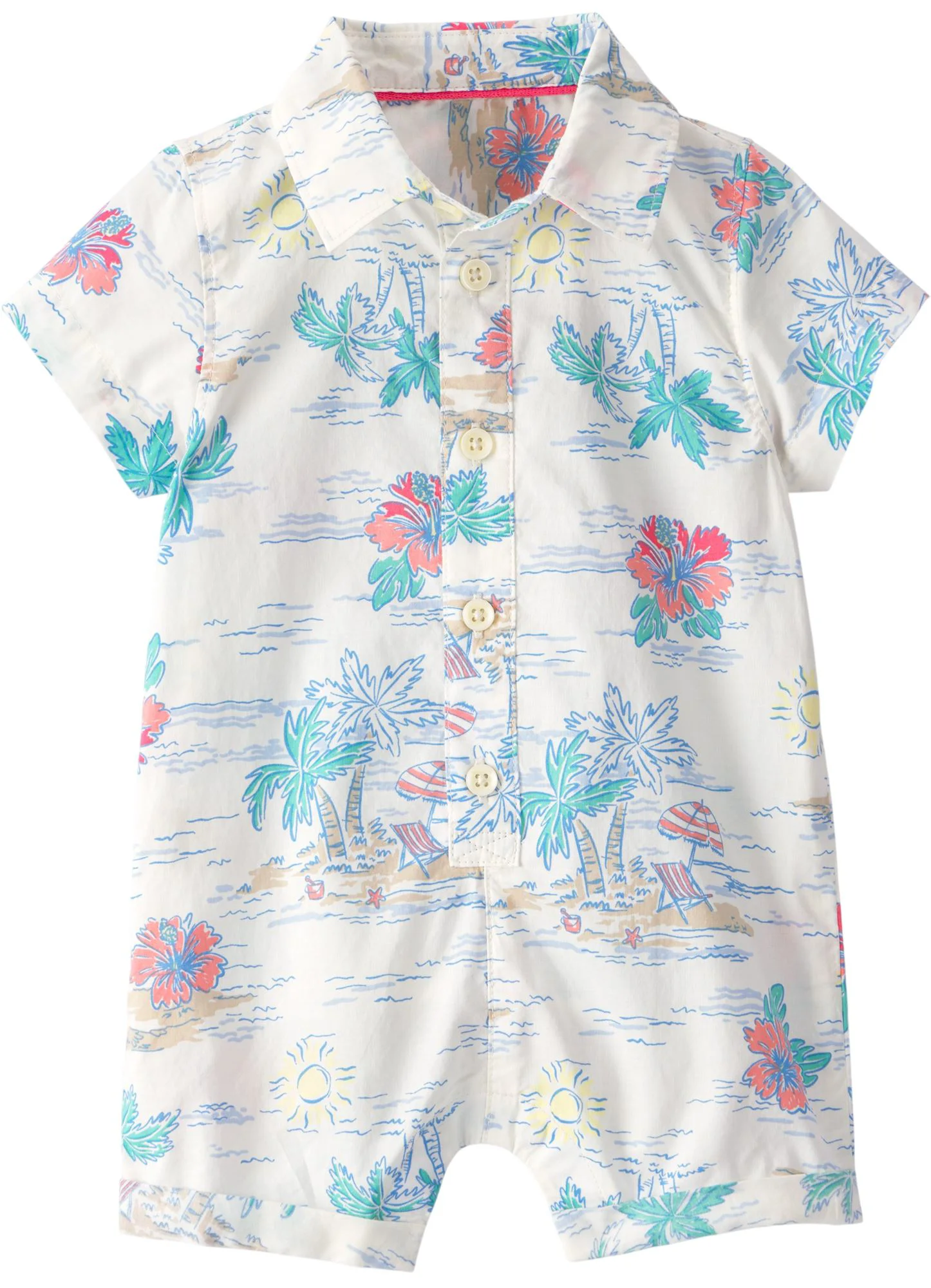 Carter's Salopeta scurta Beach Print foto