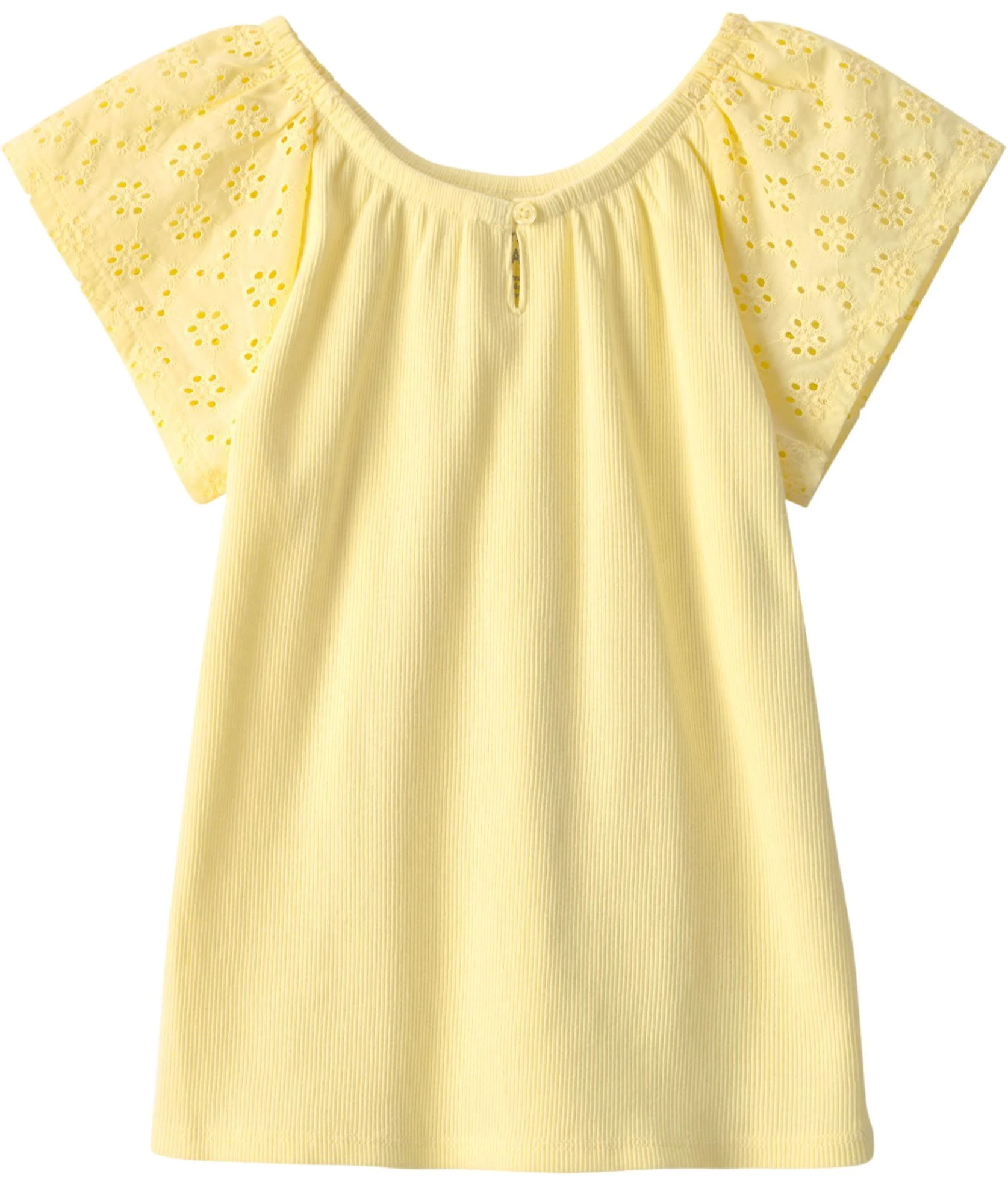Carter's Top cu broderie Yellow Eyelet foto