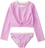 Carter's Costum de baie din 2 piese Rashguard Pink foto