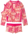 Carter's Set 3 piese costum de baie Rashguard Pink Tropical - costum 2 piese si bluza foto